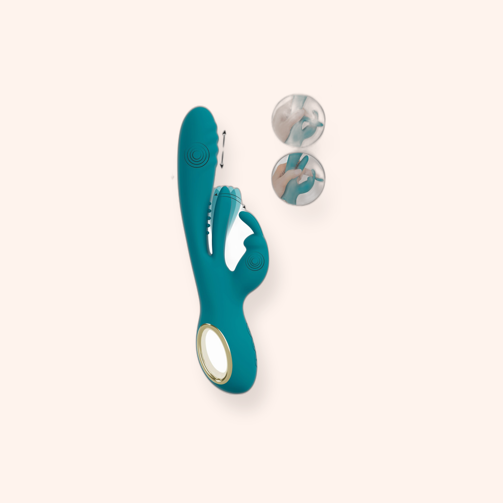 Vibromasseur rabbit va-et-vient point G Sweet Smile