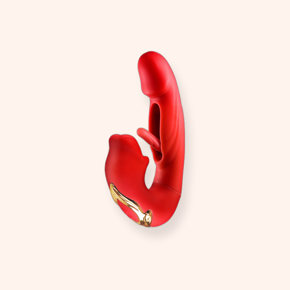 Vibromasseur rabbit 3-en-1 Kissy Yoba