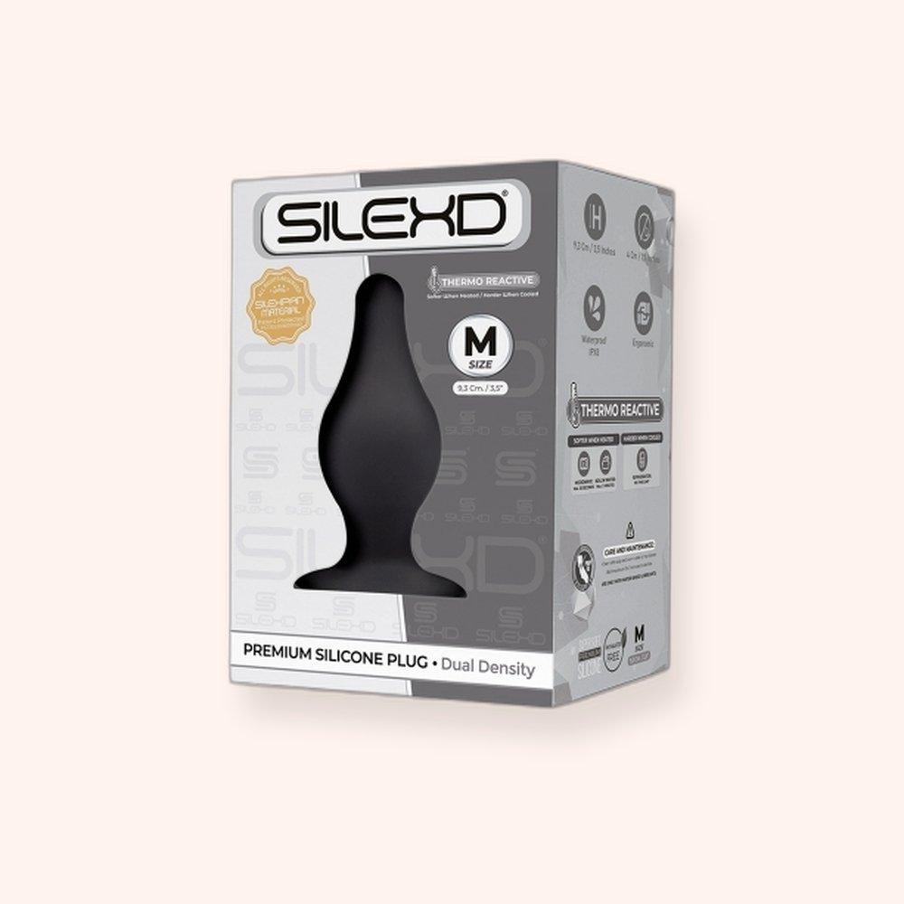 Plug anal SilexD The Original Model 2, silicone double densité