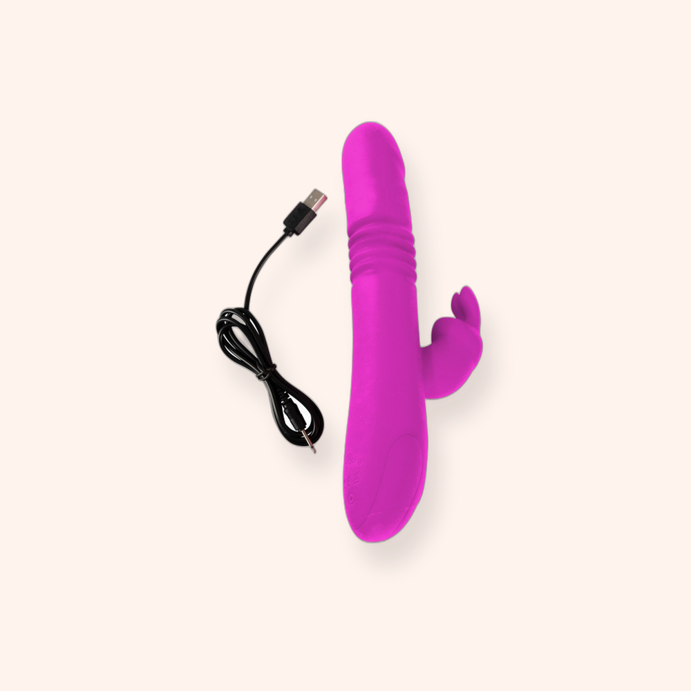 Vibromasseur rabbit Thrusting Pearl Sweet Smile