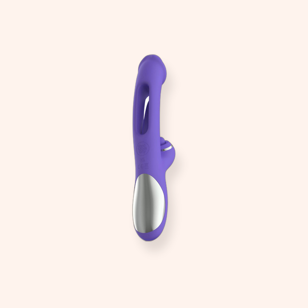Vibromasseur rabbit Tess Good Vibes Only, tapping point G