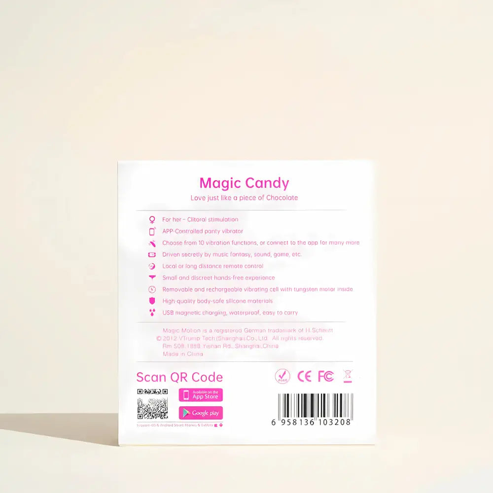 Candy Magic Motion vibromasseur connecte