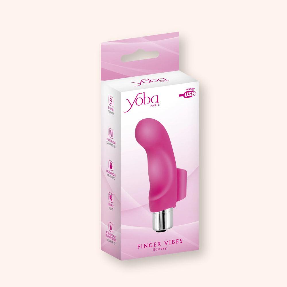 Ecstasy Yoba Doigt vibrant stimulateur Point G