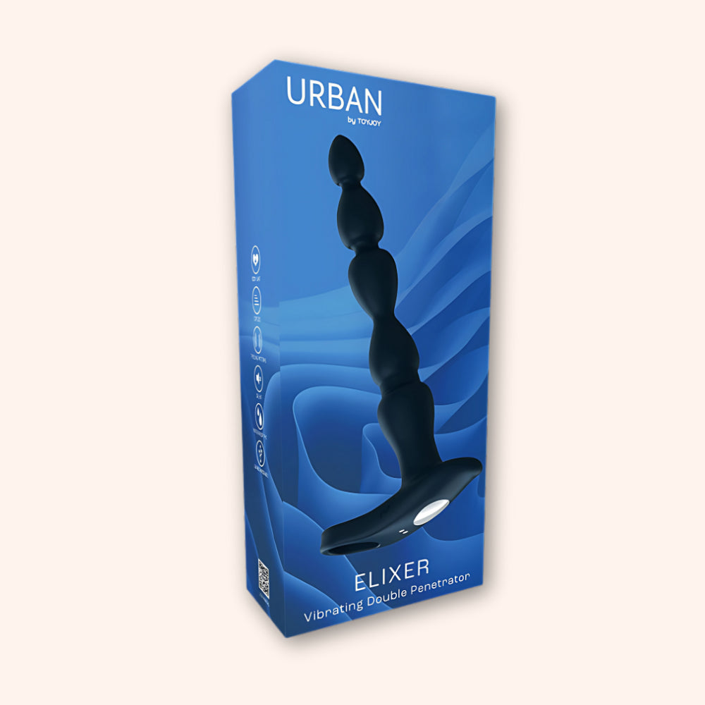 Elixer Toy Joy Vibromasseur double penetration