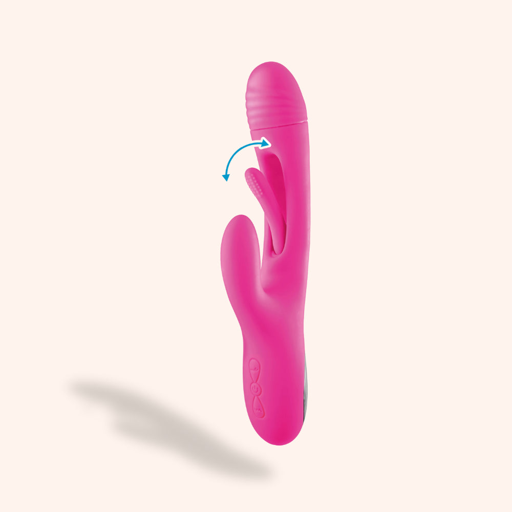 Felicity Yoba sextoy rabbit triple stimulation