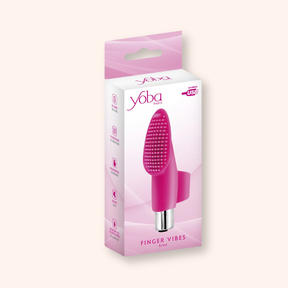 Glee Yoba Doigt vibrant discret clitoris