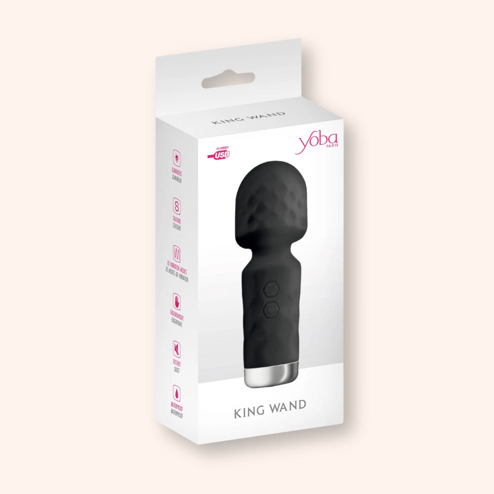 King Wand Yoba mini vibromasseur clitoridien