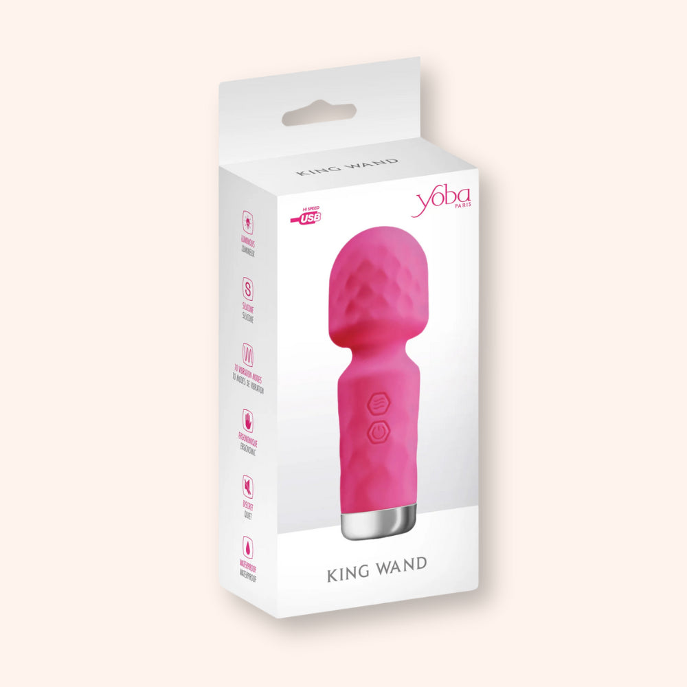 King Wand Yoba mini vibromasseur clitoridien