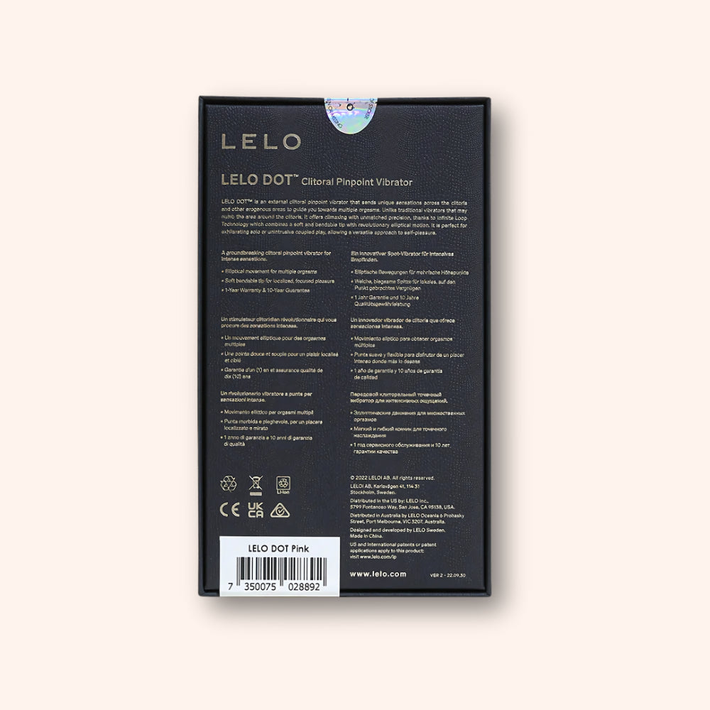 Lelo Dot rose stimulateur clitoris