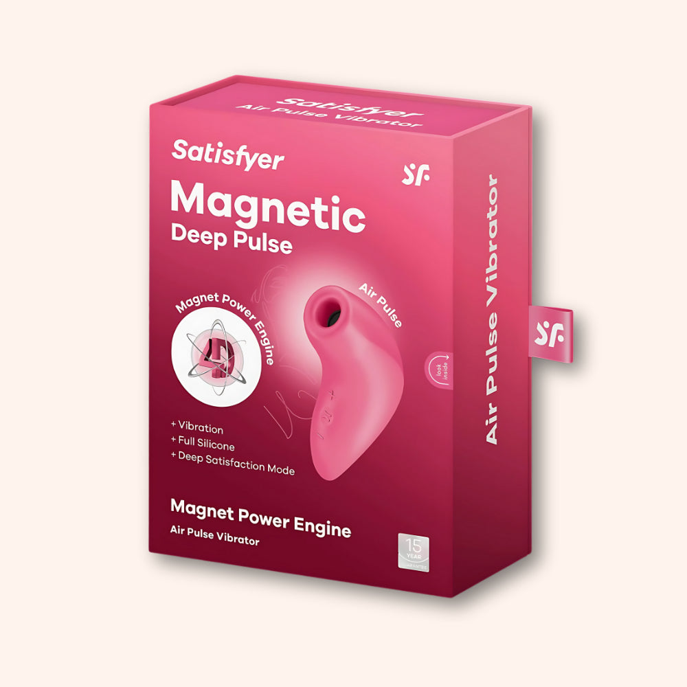 Magnetic Deep Pulse Stimulateur clitoris silencieux