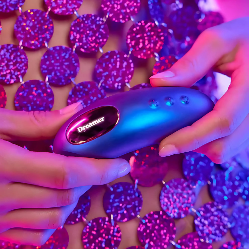 Masseur clitoridien telecommande Dreamer Love to Love berry night