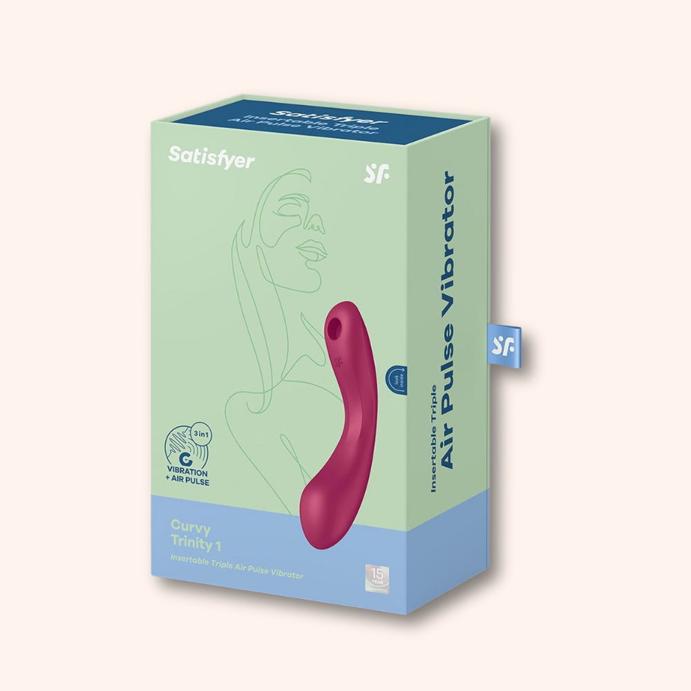 Satisfyer Curvy Trinity 1 vibromasseur 3 en 1