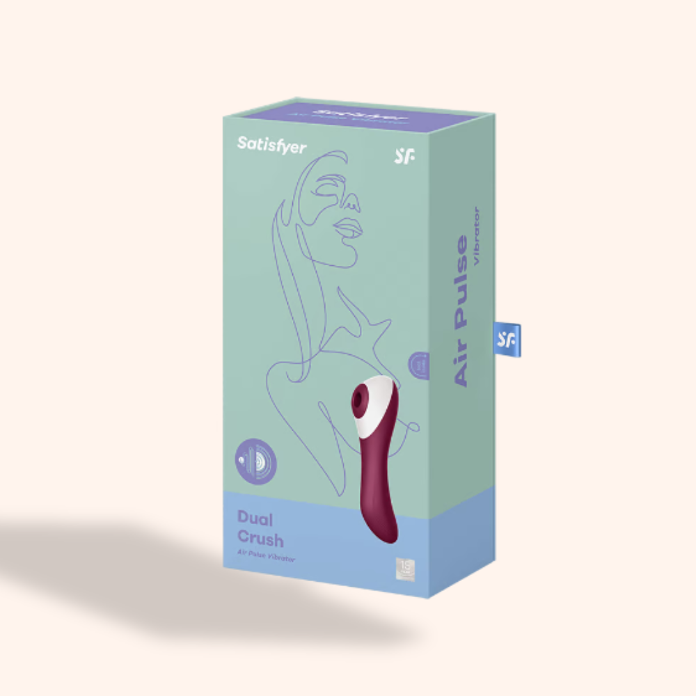 Satisfyer Dual Crush Vibromasseur puissant