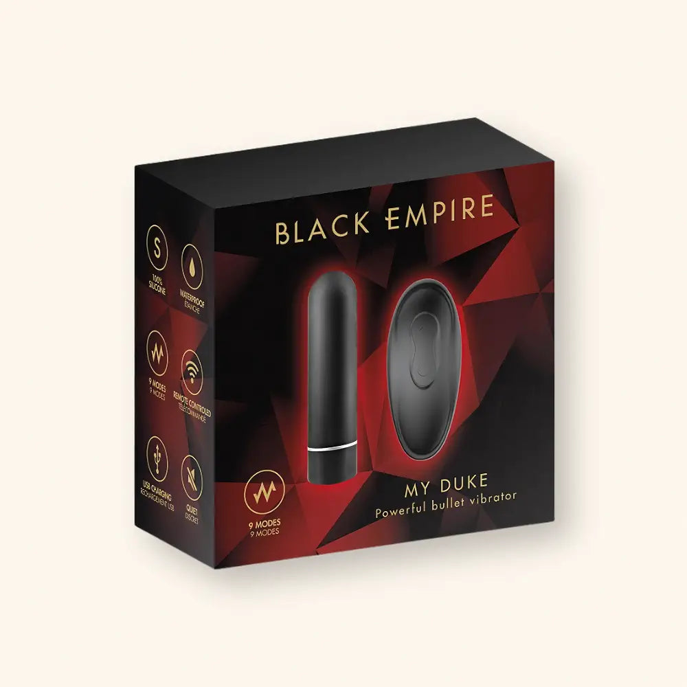 Stimulateur Bullet Telecommande My Duke black empire