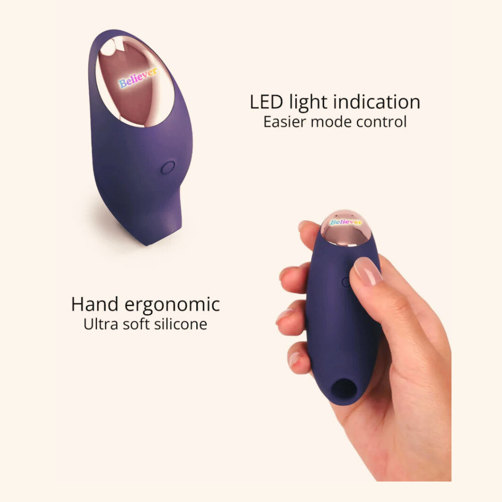 Stimulateur clitoridien Believer Love to Love violet