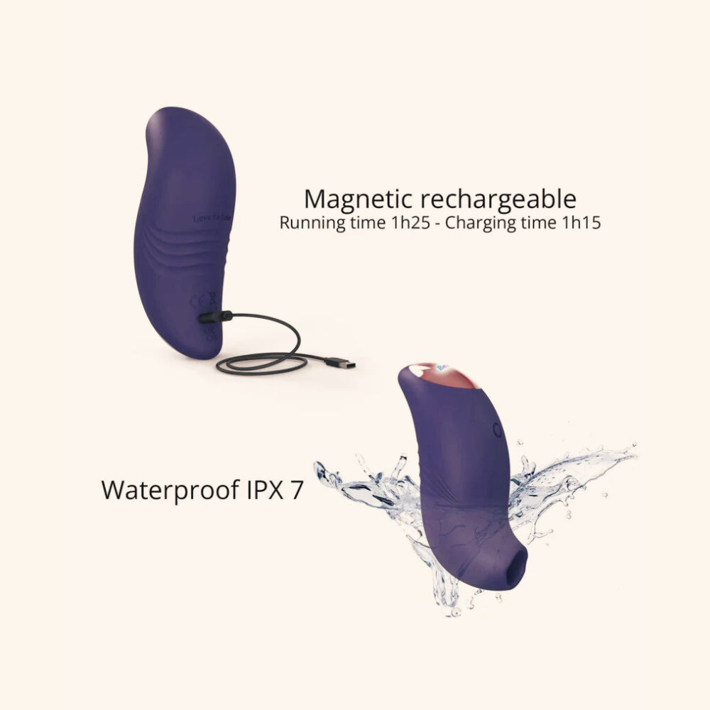 Stimulateur clitoridien Believer Love to Love violet