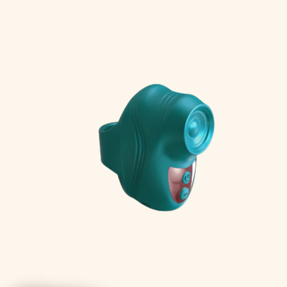 Stimulateur clitoridien Kisscool Love to Love vert