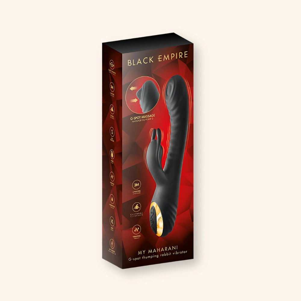 Vibro Rabbit My Maharani Black Empire