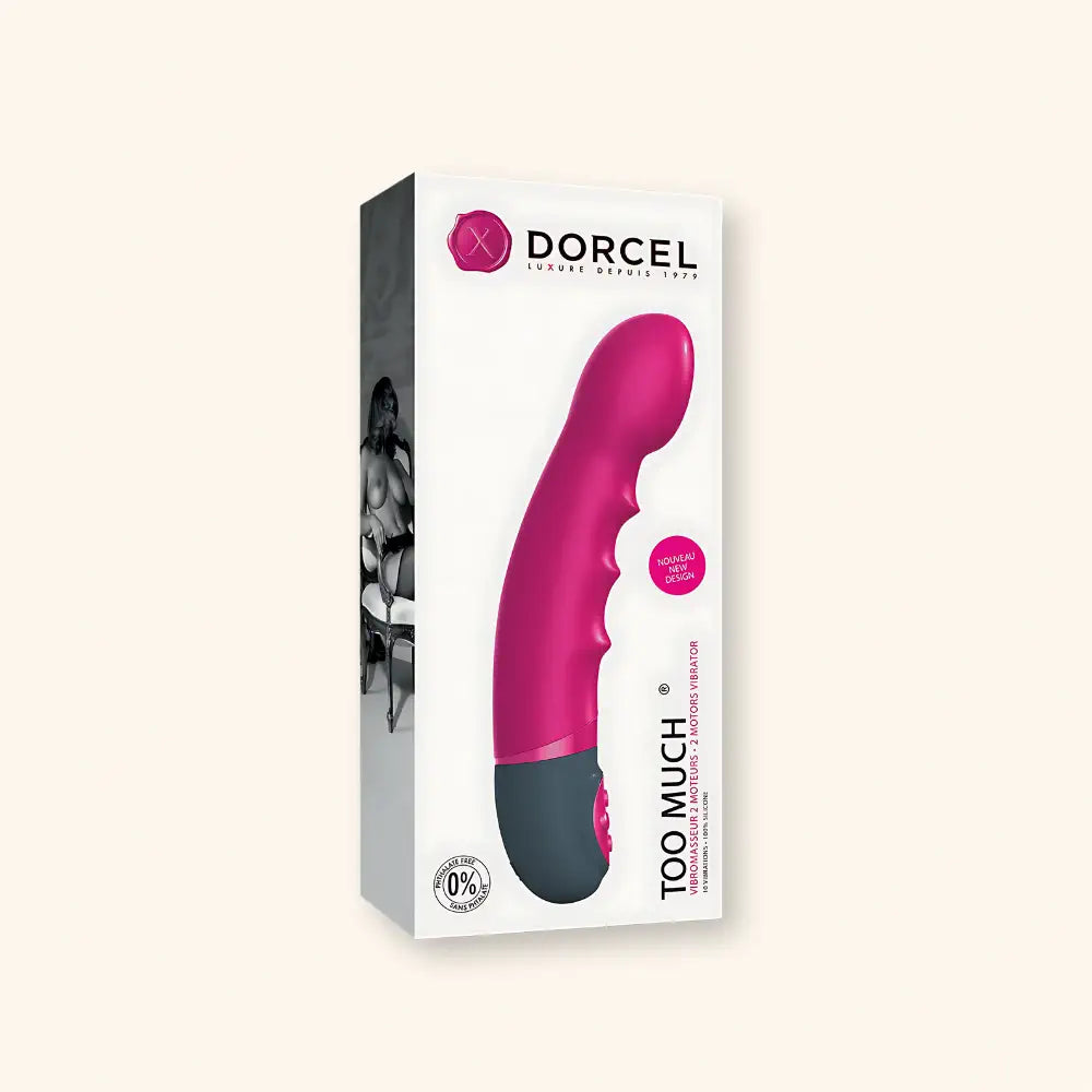 Vibromasseur silicone Too Much Dorcel