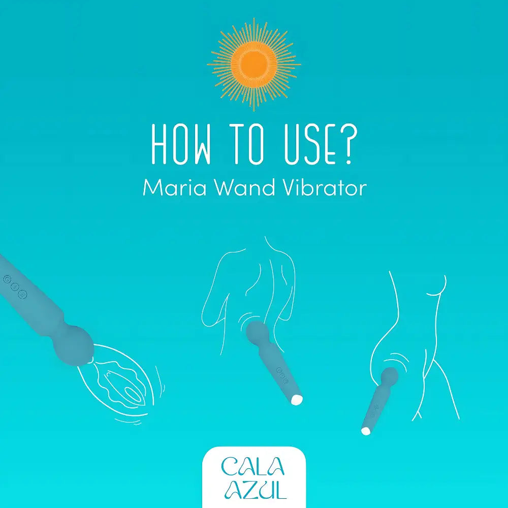 Vibromasseur wand Maria Cala Azul