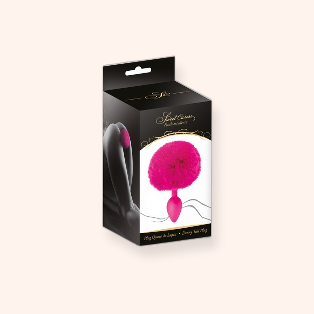 Plug anal queue de lapin Sweet Caress