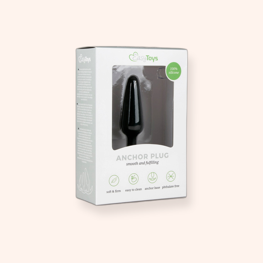 Plug anal Anchor EasyToys, silicone discret à porter
