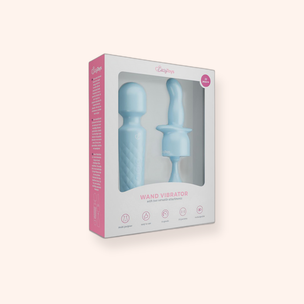 Vibromasseur Wand EasyToys avec 2 accessoires