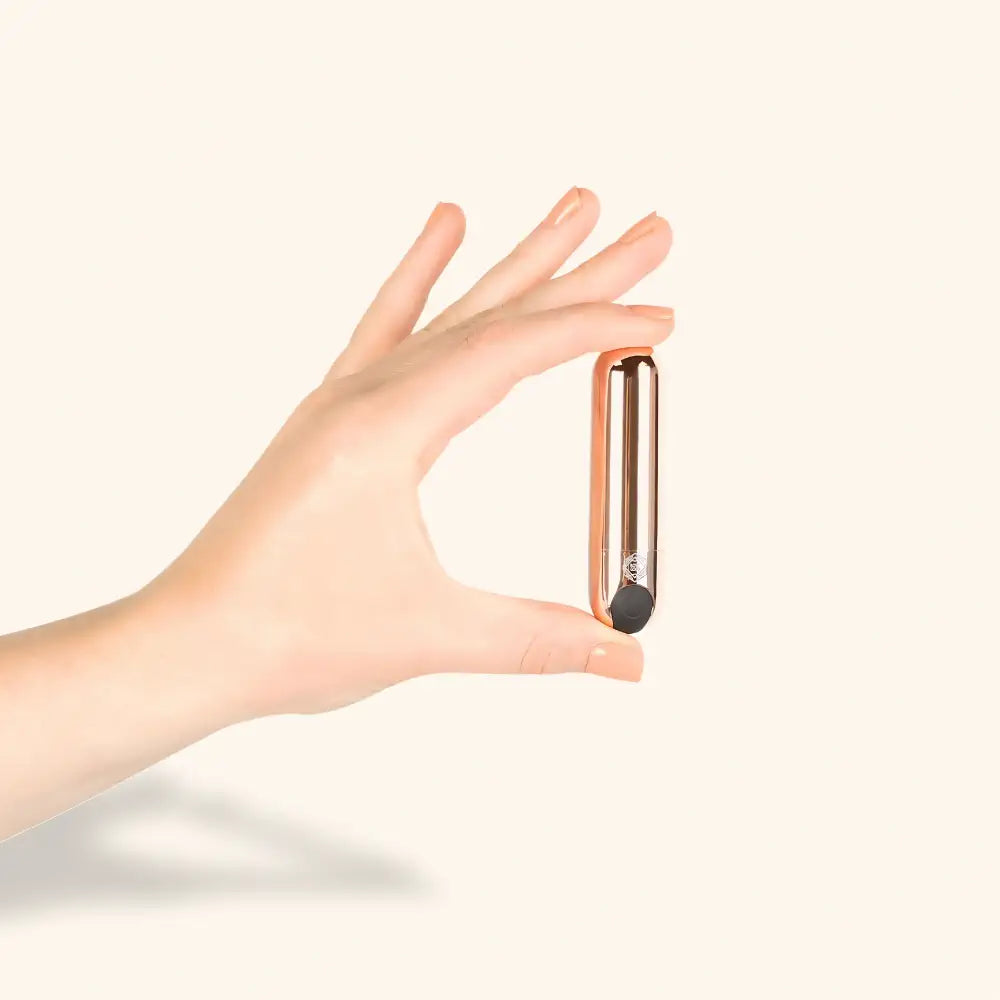 mini vibromasseur bullet rosy gold