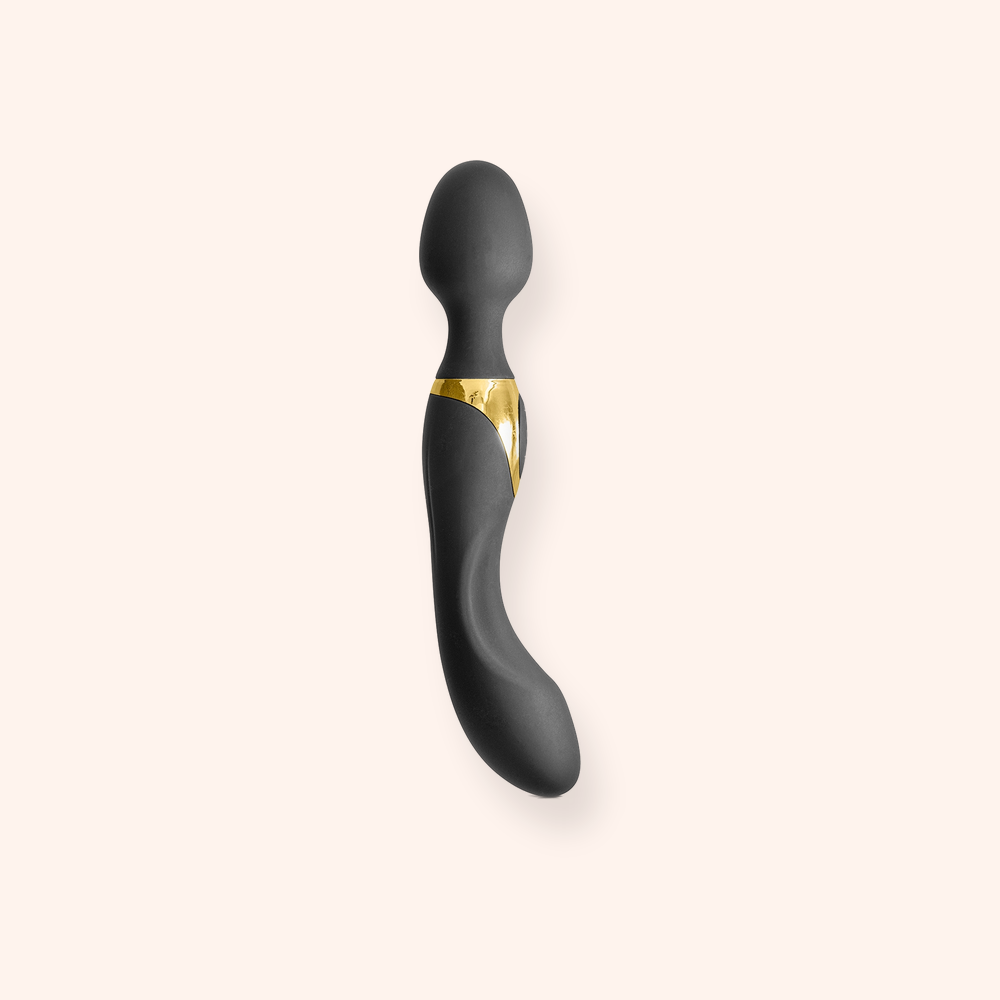Vibromasseur wand 2-en-1 Black Empire My Goddess