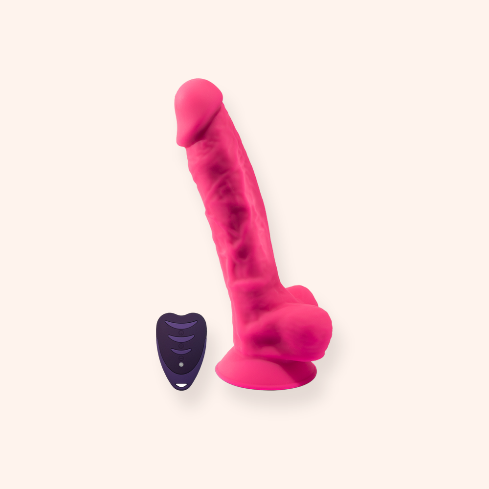 Le gode vibrant SilexD The Original Model 1 Rose 20 cm