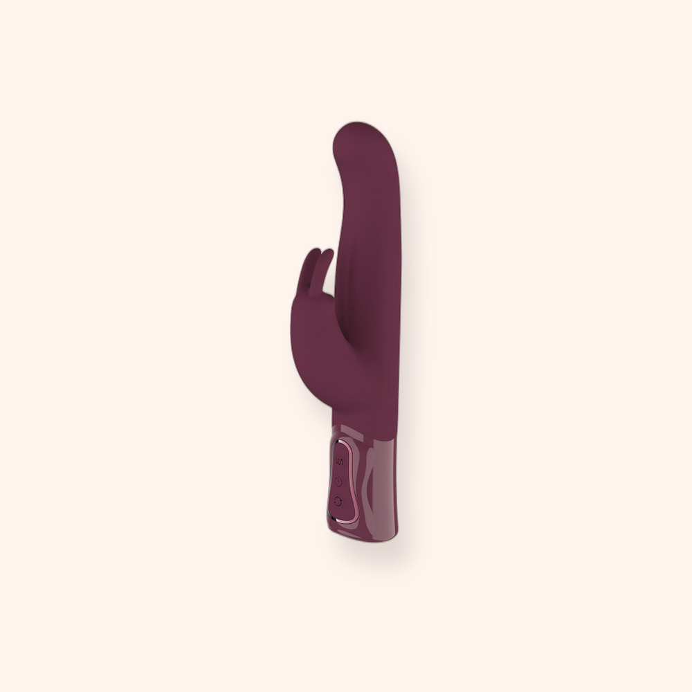 Vibromasseur rabbit rotatif triple stimulation XXL She.E.O