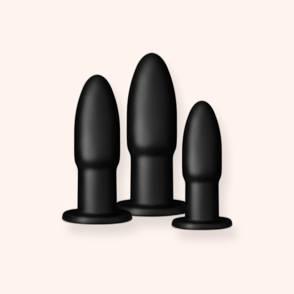Kit d'entraînement anal Cluster Bombs BUTTR, 3 plugs