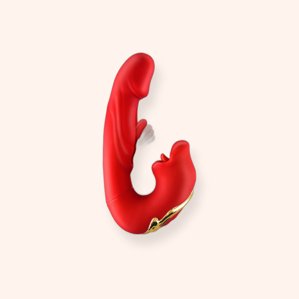 Vibromasseur rabbit 3-en-1 Kissy Yoba
