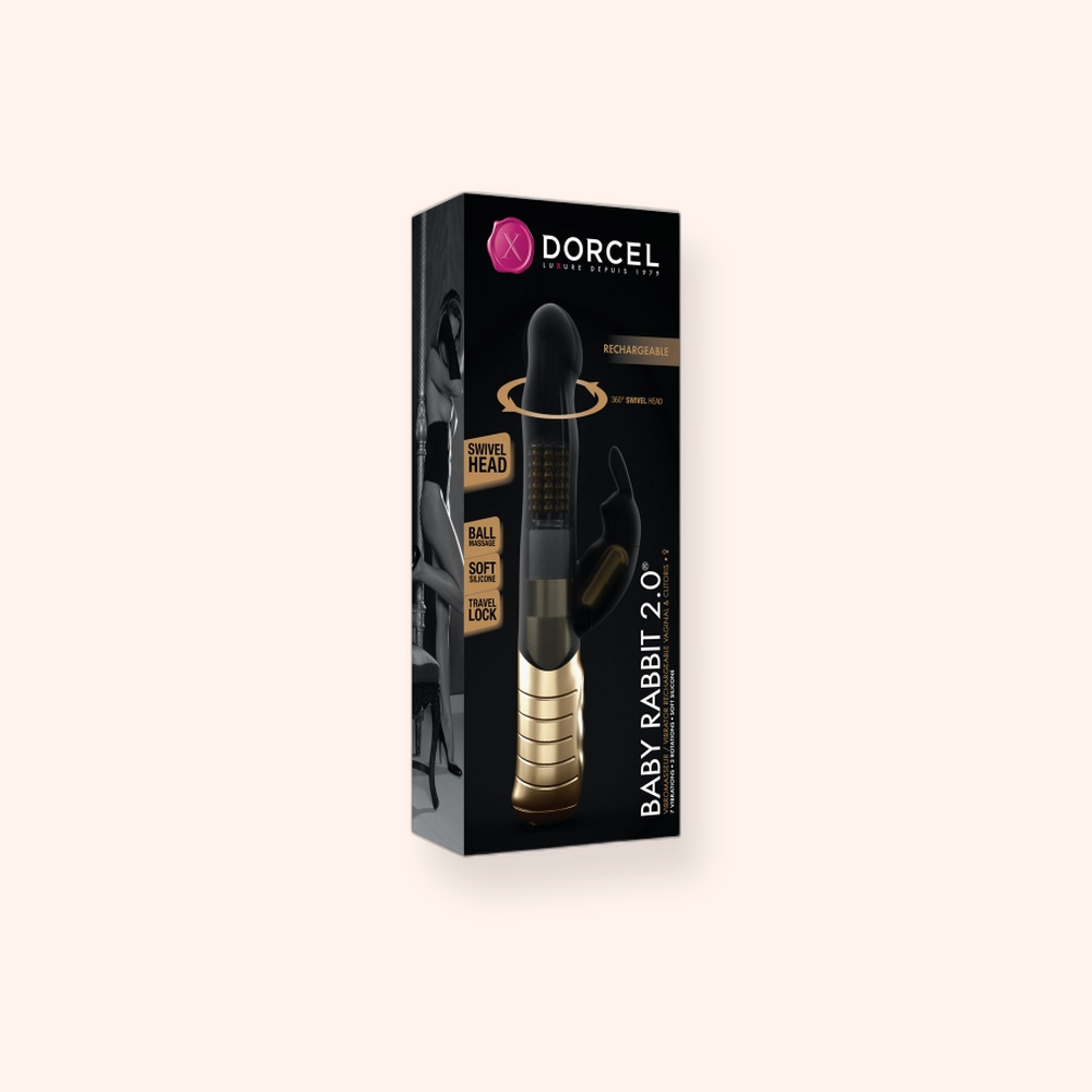 Vibromasseur rabbit Baby Rabbit 2.0 Dorcel