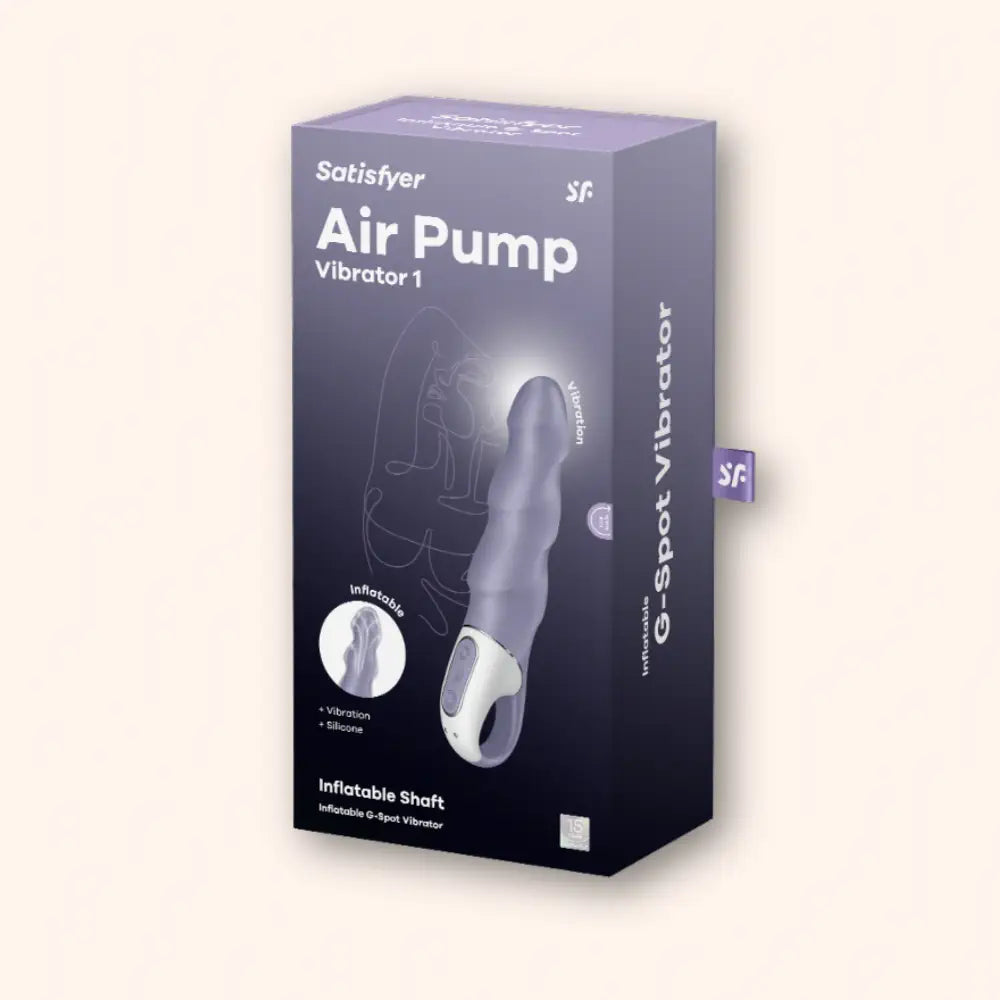 Satisfyer Air Pump Vibrator 1 vibromasseur gonflable