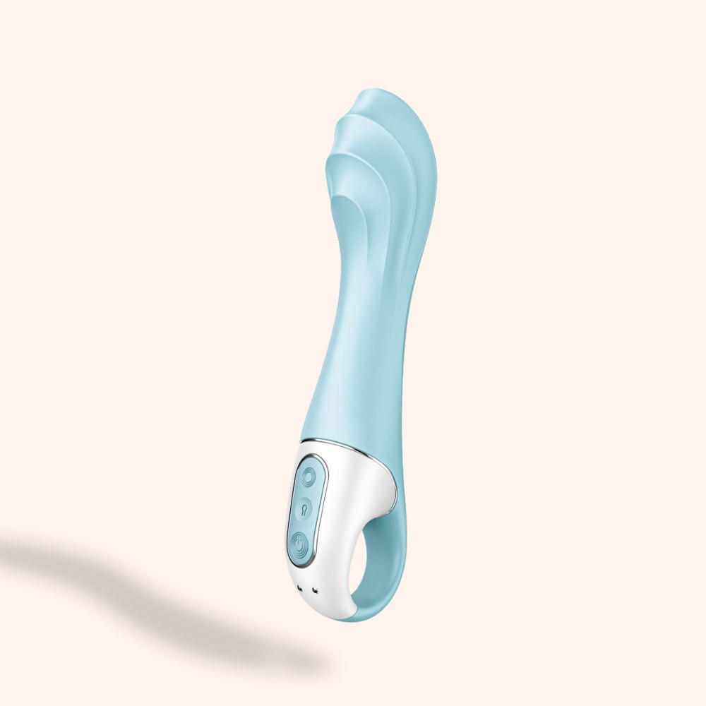 Satisfyer Air Pump Vibrator 5+ vibromasseur application