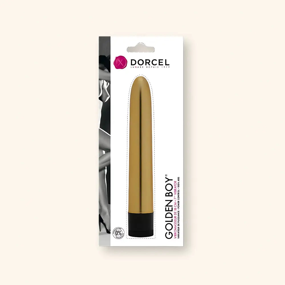 Vibromasseur bullet Golden Boy Dorcel