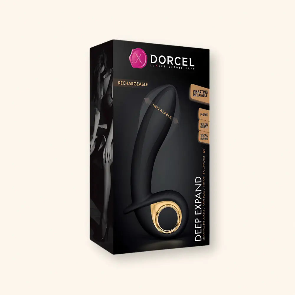 Vibromasseur gonflable Deep Expand Dorcel