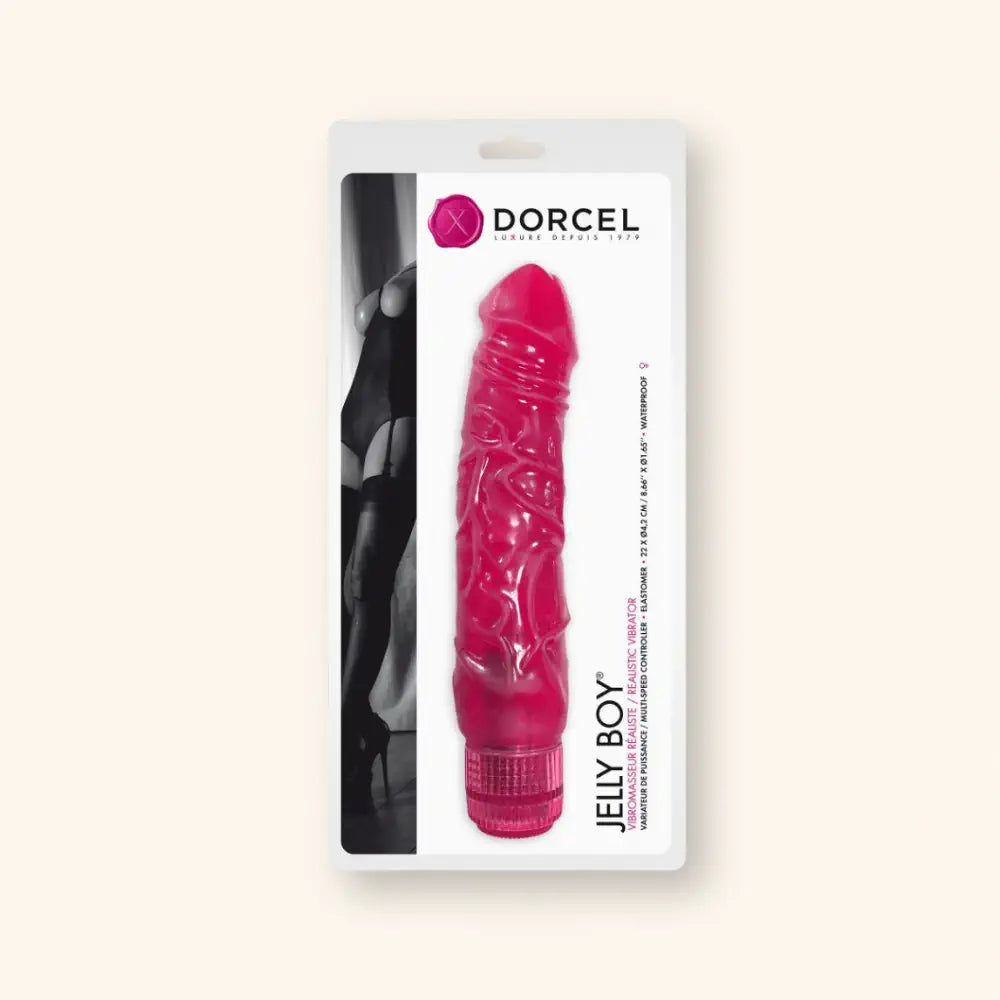 Vibromasseur realiste Jelly Boy dorcel