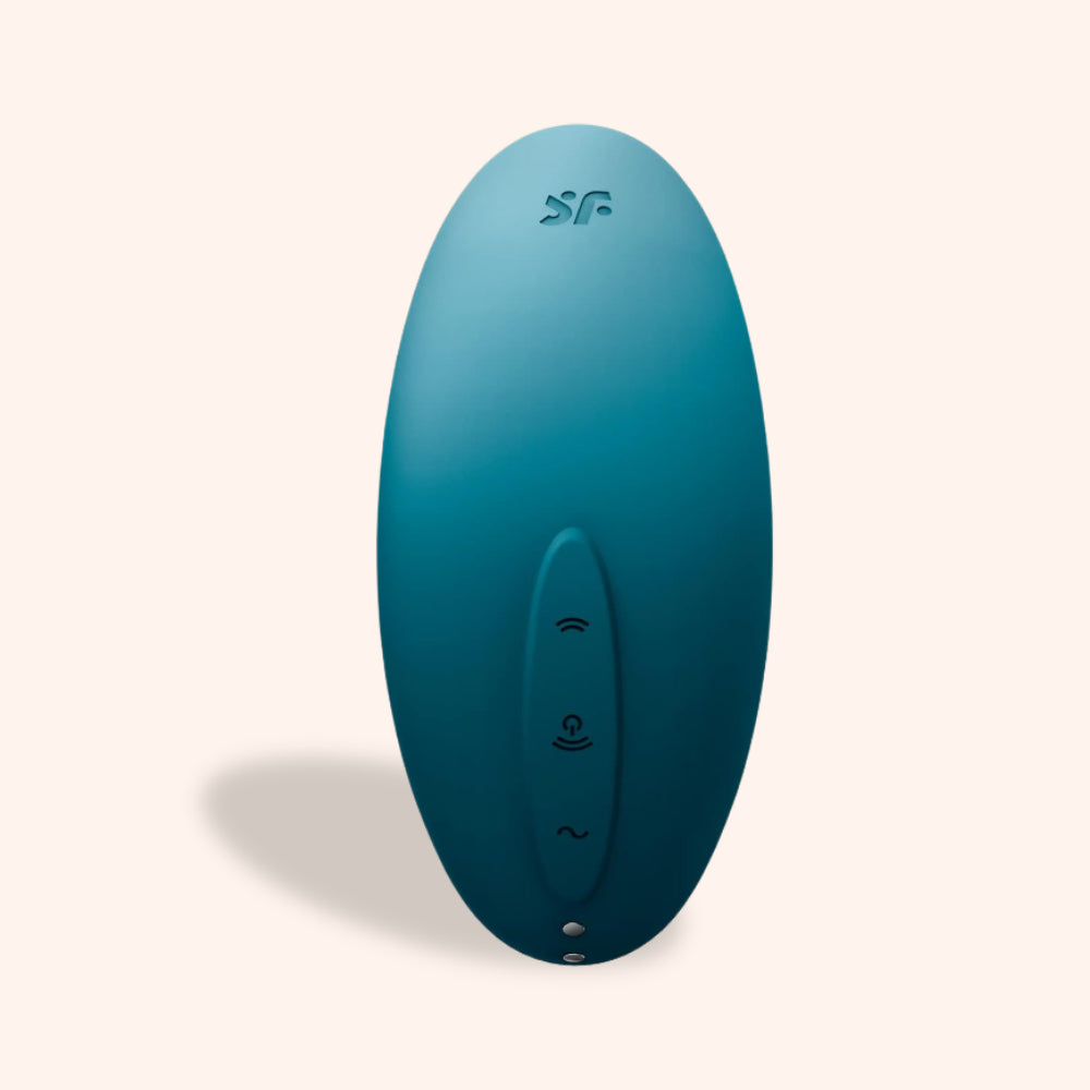 Vulva Lover 2 Satisfyer bleu vibromasseur clitoridien
