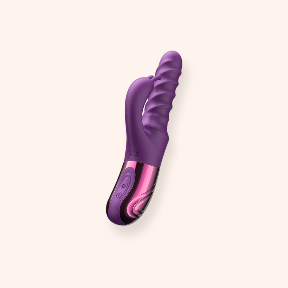 Vibromasseur rabbit Swirl Thrusting She.E.O