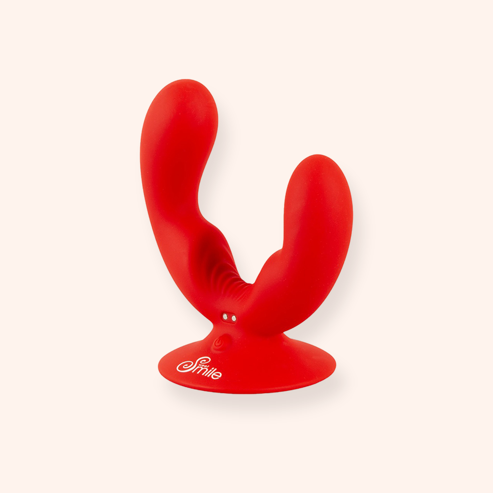 Le double gode vibrant Sweet Smile