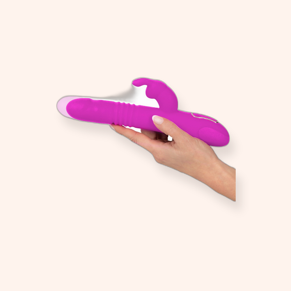 Vibromasseur rabbit Thrusting Pearl Sweet Smile