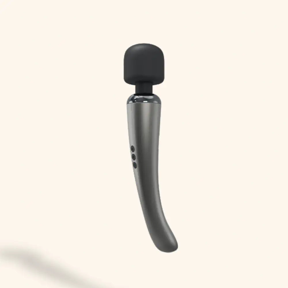 vibromasseur wand Megawand argent Dorcel