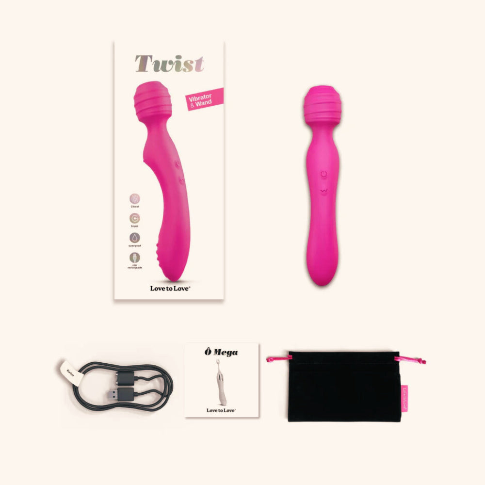 vibromasseur wand twist love to love
